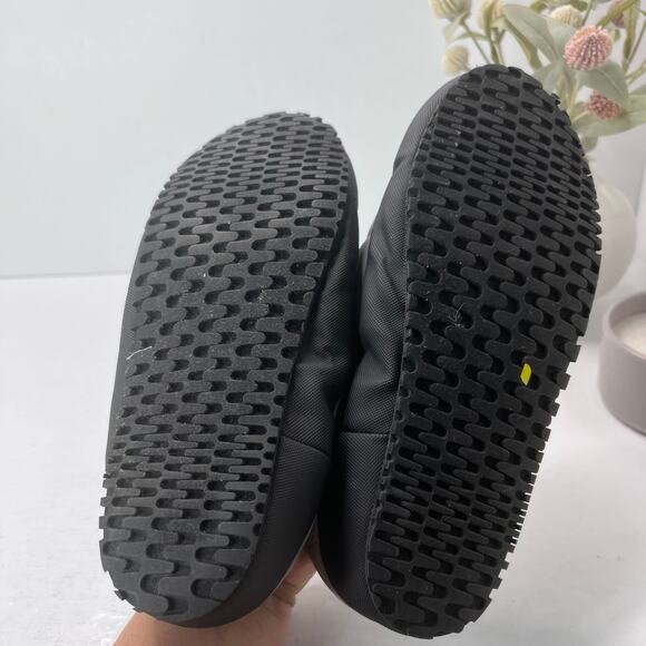 P448 Laby Quilted Puffer Slip On Sneaker Comfort Round Toe Grey Women 7.5/EU 38 - Picture 8 of 9